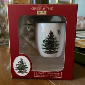 NIB Spode Ceramic Ornament